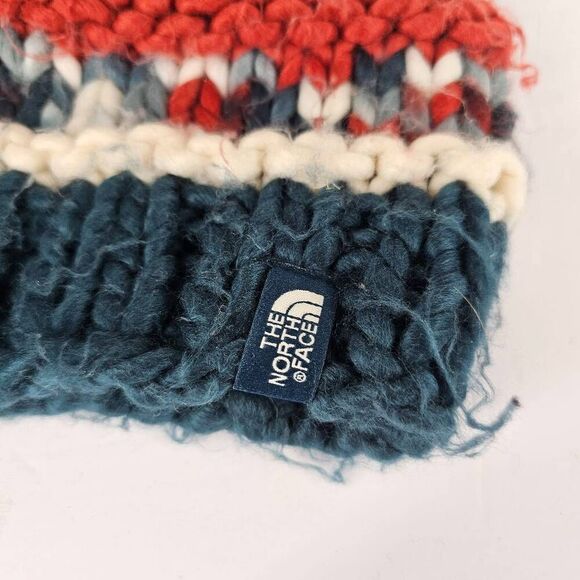 The North Face Beanie Hat Wool Chunky One Size - Picture 2 of 6